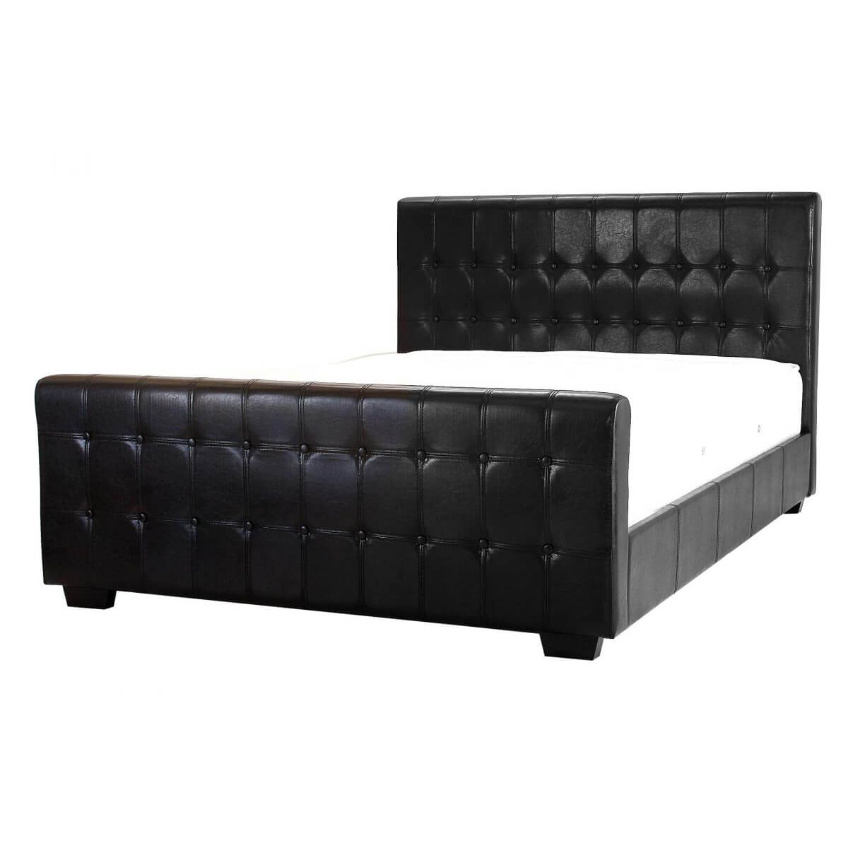 Dakar Button PU Bed