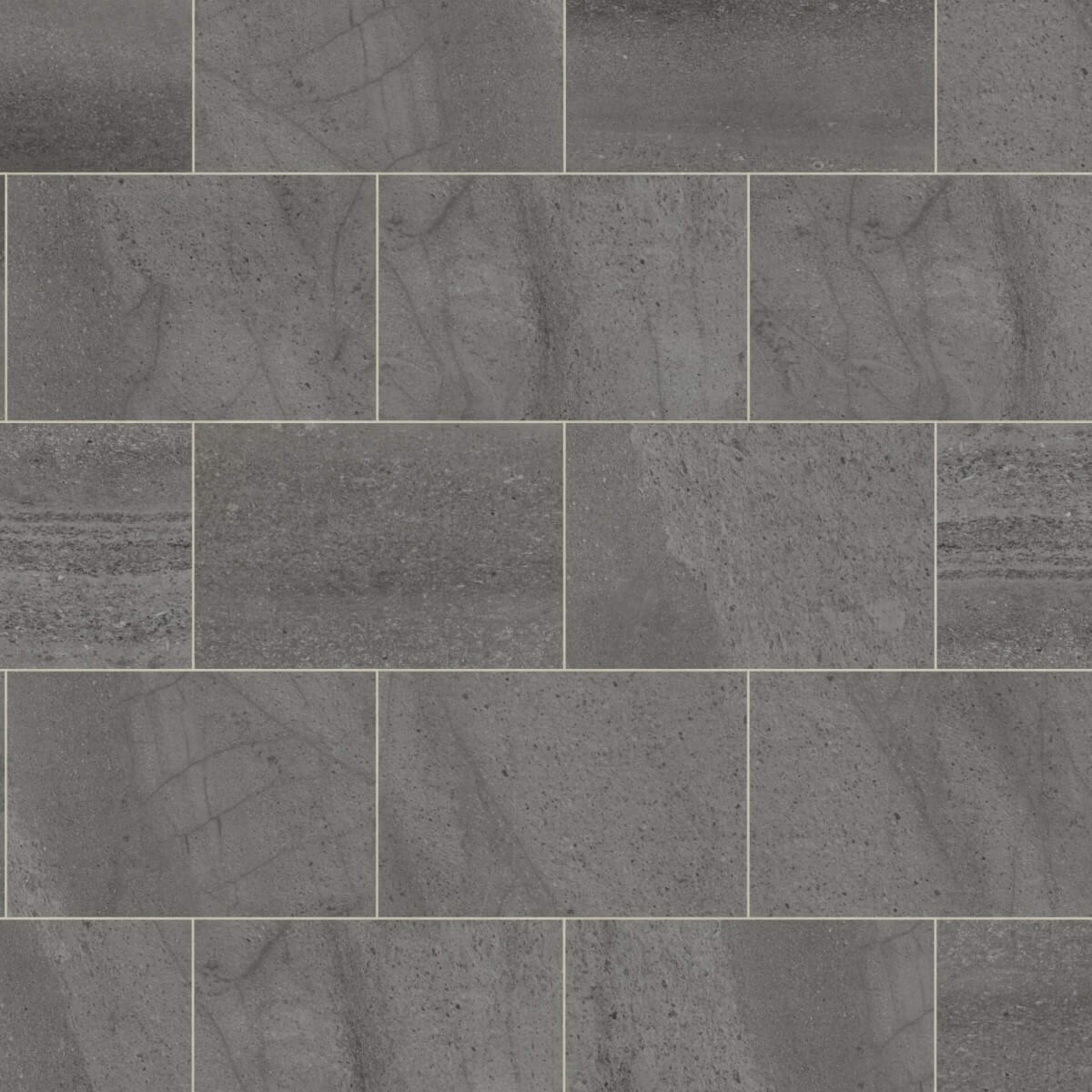 Karndean Knight Tile Gluedown Honed Charcoal Slate ST19