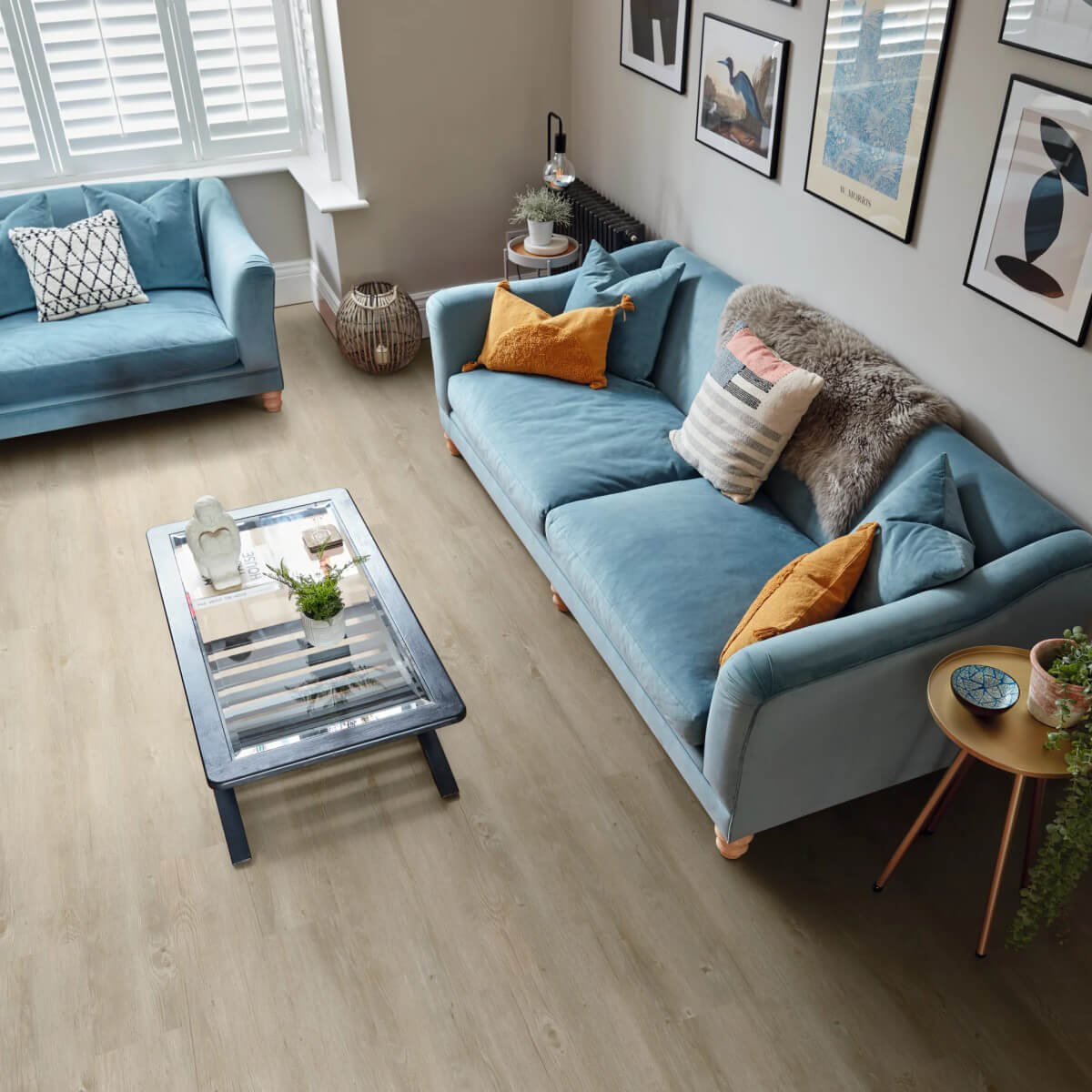 Karndean Van Gogh Gluedown Light Country Oak VGW139T