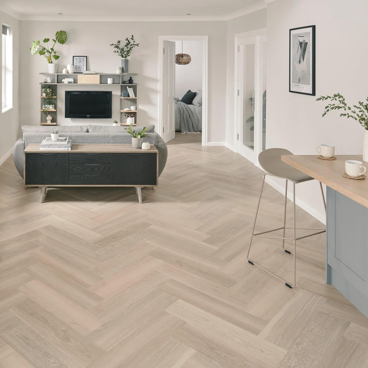 Karndean Van Gogh Gluedown Neutral Brushed Oak SM-VGW126T