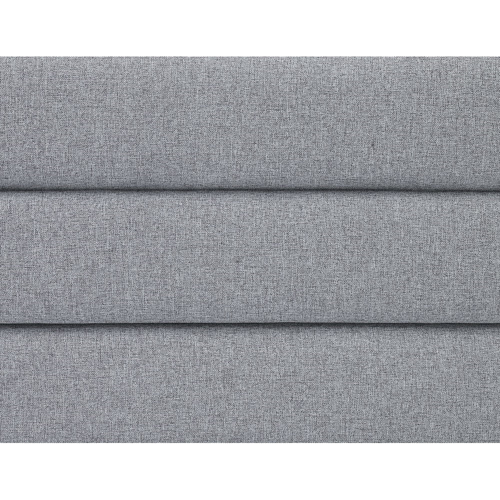 Paisley 4 Drawer Linen Fabric Bed Grey