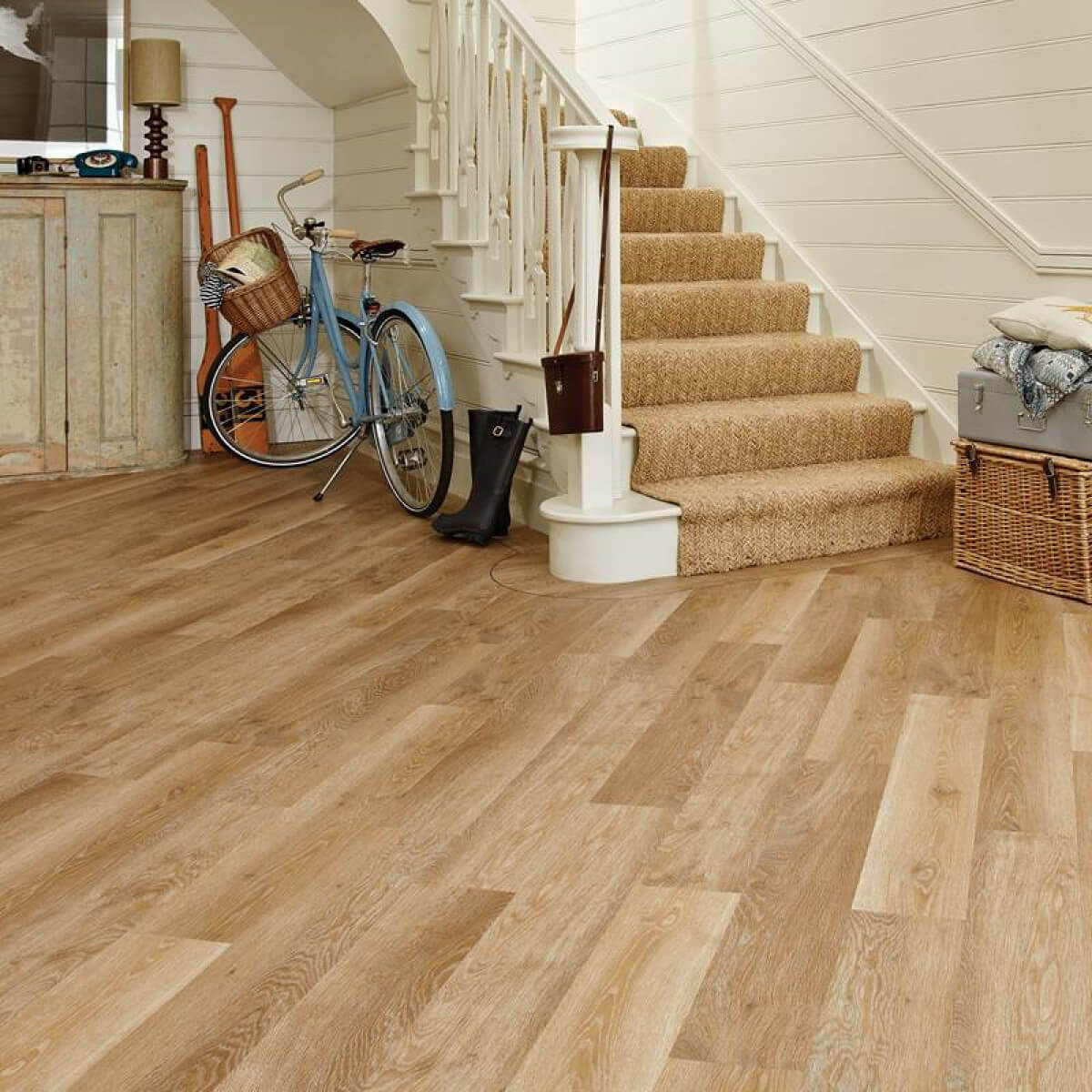 Karndean Knight Tile Gluedown Pale Limed Oak KP94