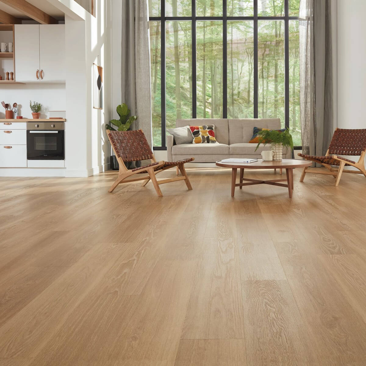 Karndean Van Gogh Gluedown Warm Brushed Oak VGW121T