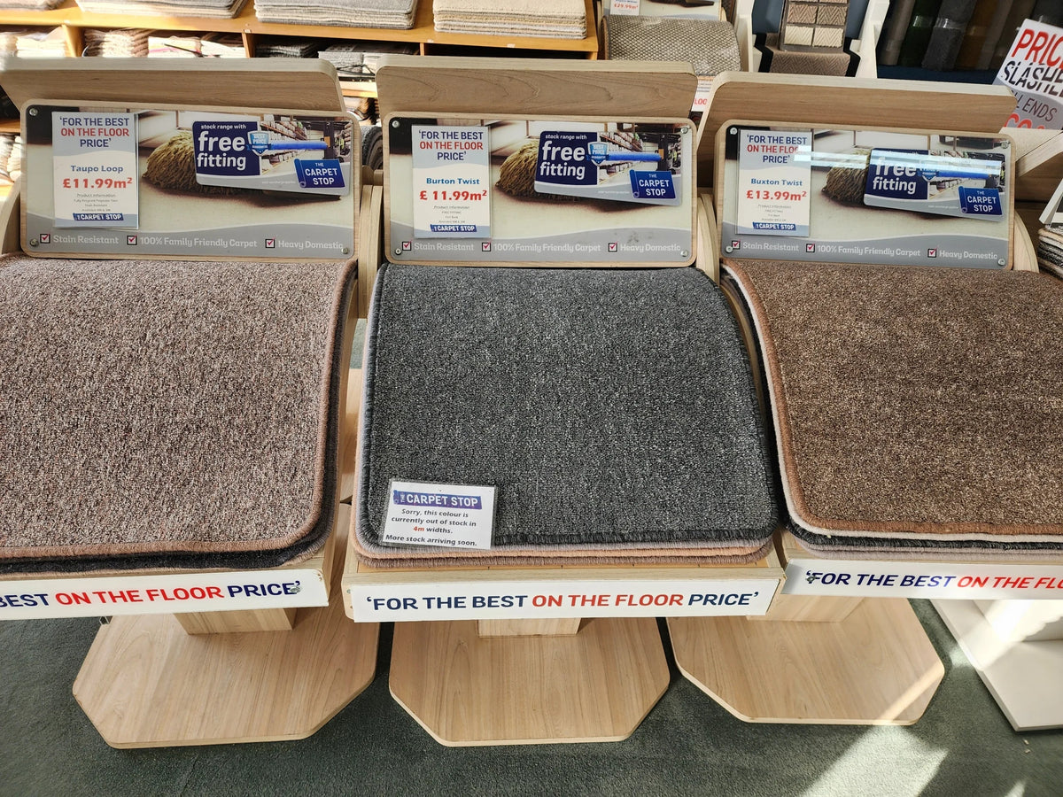 Transform Your Home with The Carpet Stop – Expert Flooring Across Derby, Nottingham, Manchester, Ilkeston &amp; Burton