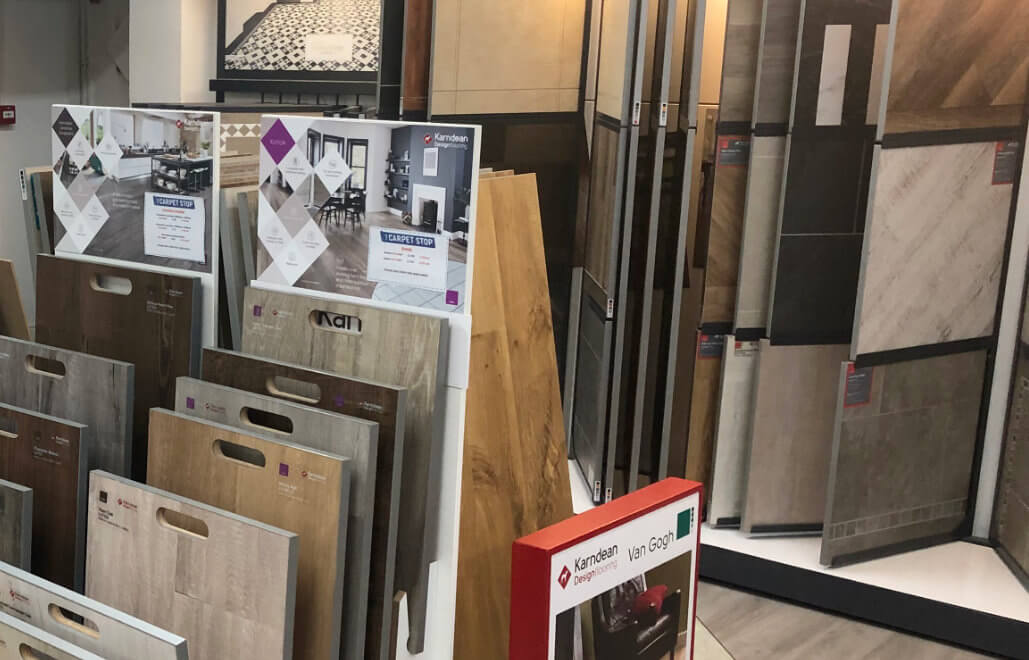 Luxury Vinyl Flooring Installations at The Carpet Stop