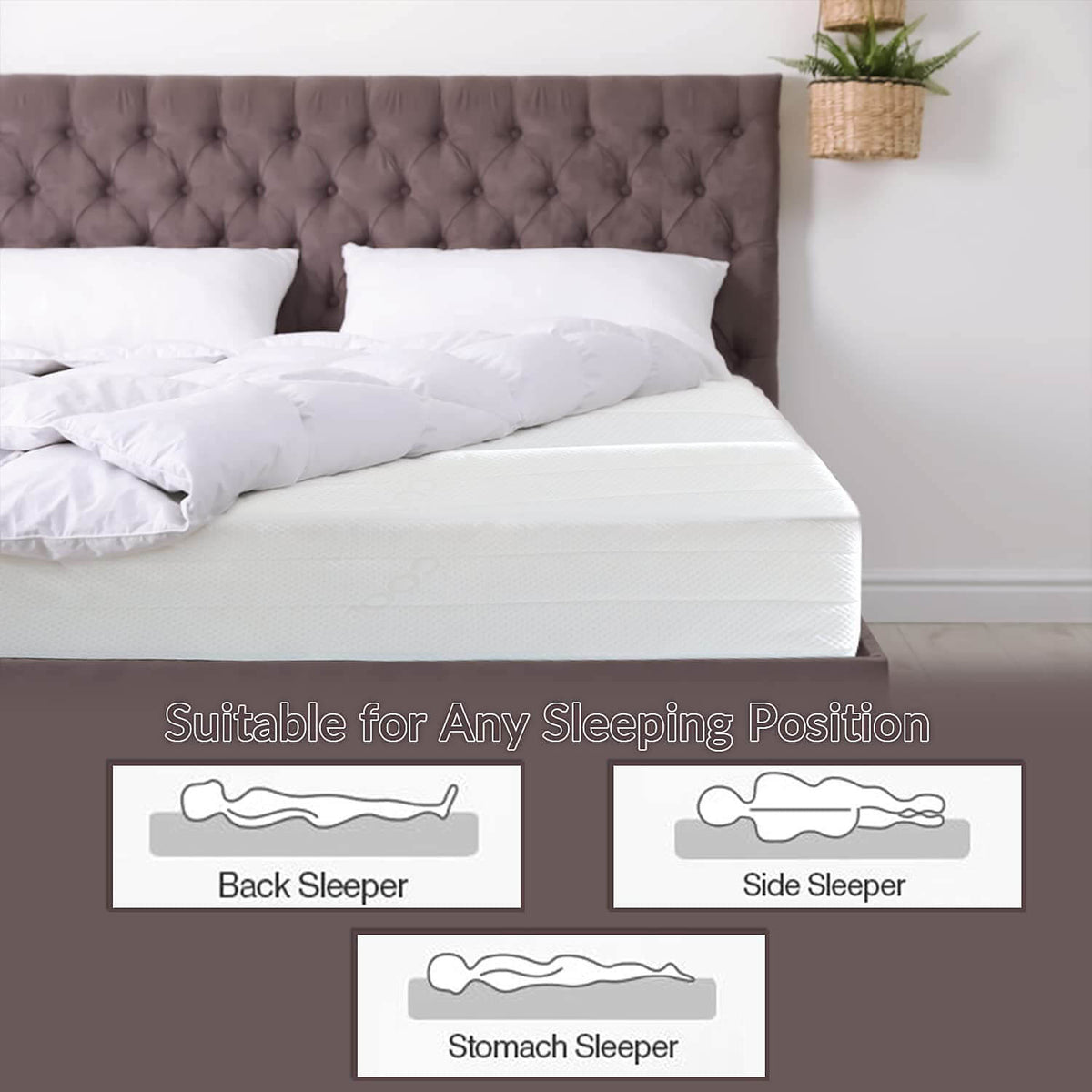 Pressure Sensitive Memory Foam Mattress
