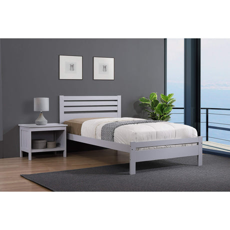 Astley Bed Solid Hardwood