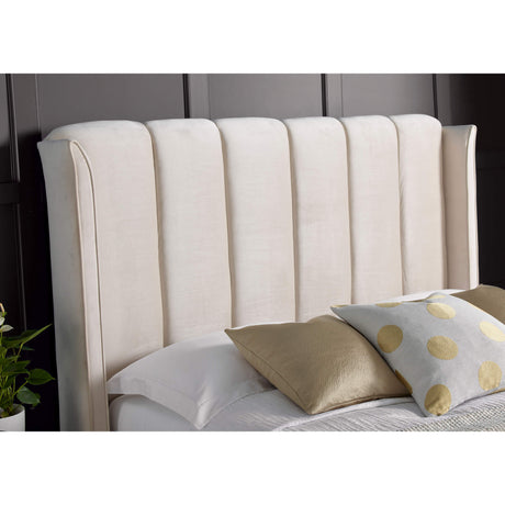 Aurora Velvet Ottoman Bed