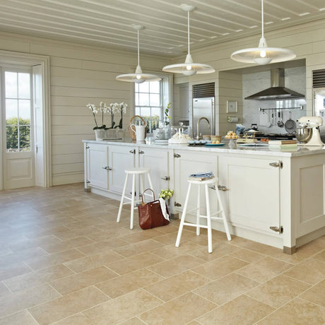 Karndean Knight Tile Gluedown Bath Stone ST12