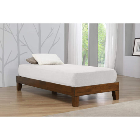 Charlie Platform Bed Rustic Oak