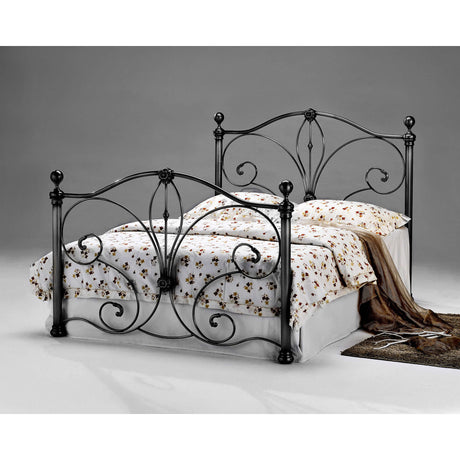 Diane Antique Brass Bed