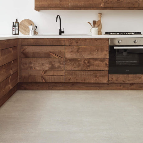 Karndean Knight Tile Gluedown Dove Grey Concrete