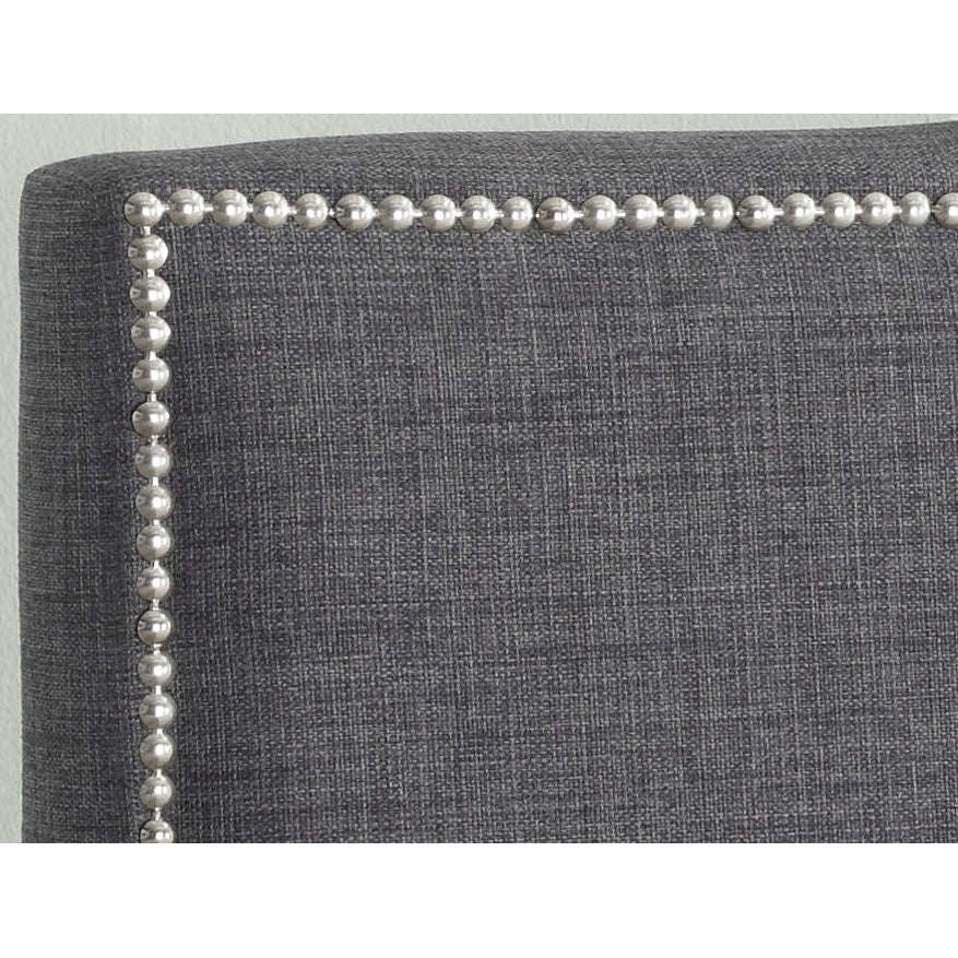 Elle Storage Linen Bed Grey