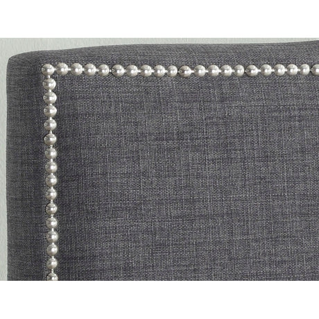 Elle Storage Linen Bed Grey