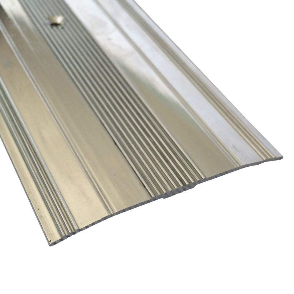 9ft Extra Wide Door Bar cover Polished Aluminium