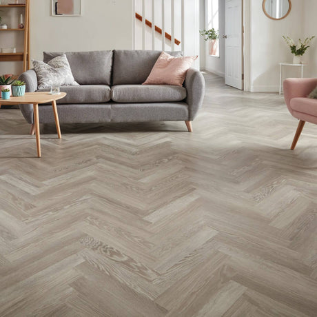 Karndean Knight Tile Gluedown Grey Limed Oak SM-KP138