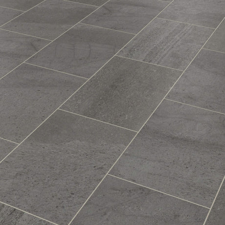 Karndean Knight Tile Gluedown Honed Charcoal Slate ST19