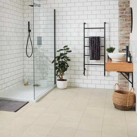 Karndean Knight Tile Gluedown Ivory Riven Slate ST18