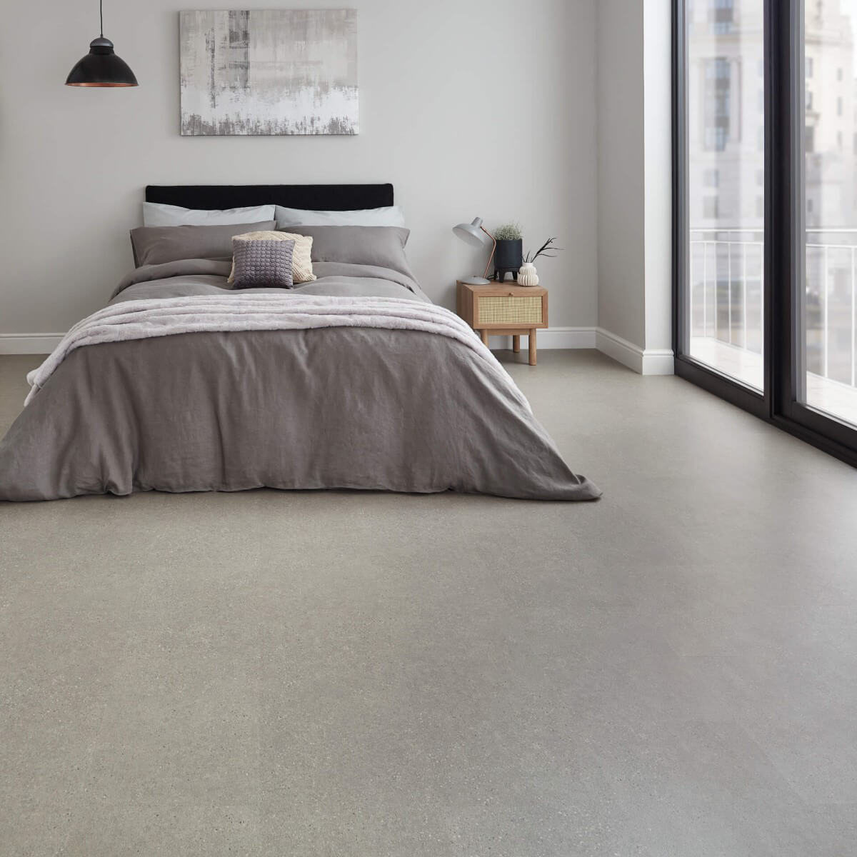 Karndean Knight Tile Gluedown Olten Stone ST24