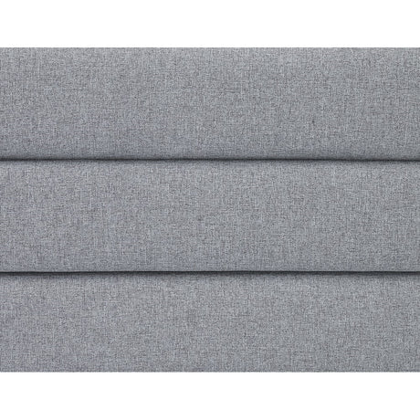 Paisley 4 Drawer Linen Fabric Bed Grey