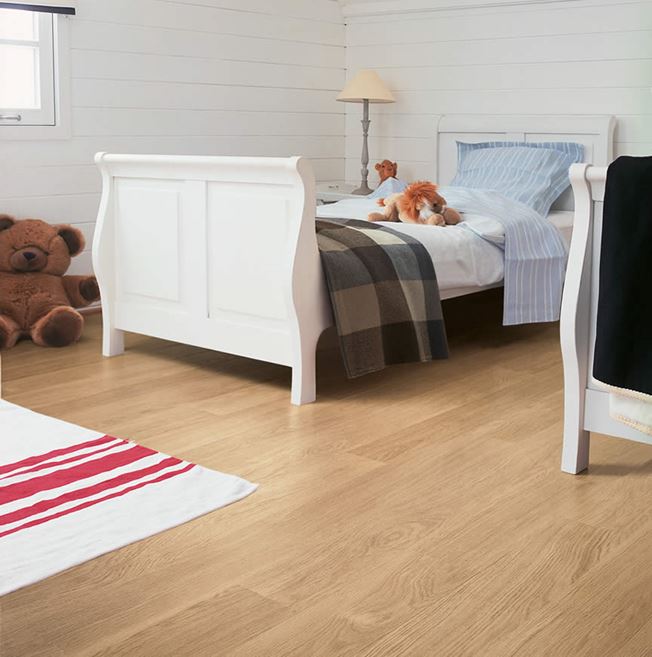 Quickstep Eligna White Varnished Oak Beige