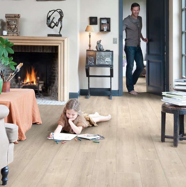 Quickstep Impressive Sawcut Beige Oak