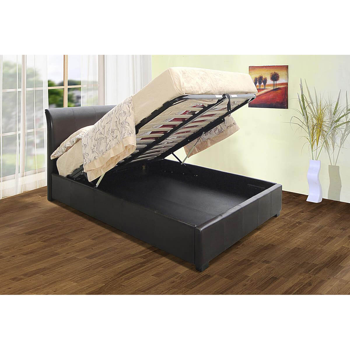 Savona Storage PU Bed