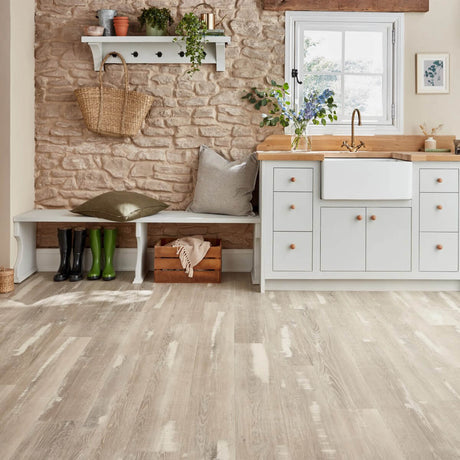 Karndean Van Gogh Gluedown Silver Farmhouse Oak VGW137T