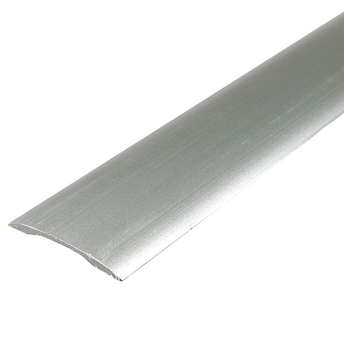 9ft Stick Down Cover Strip Matt Silver