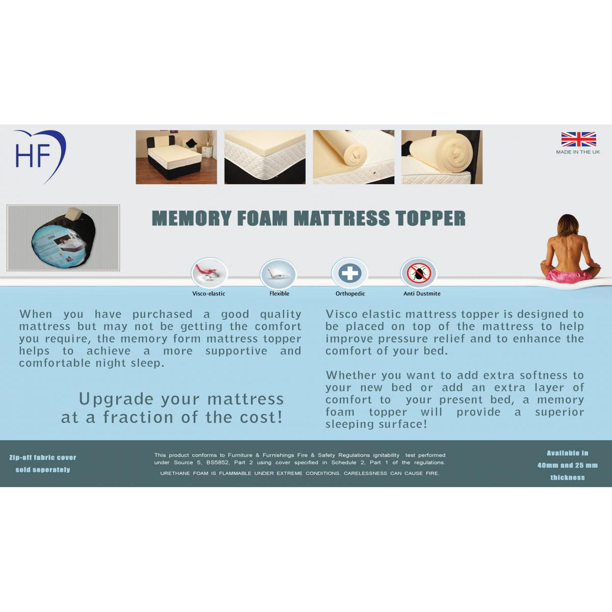 Memory Topper