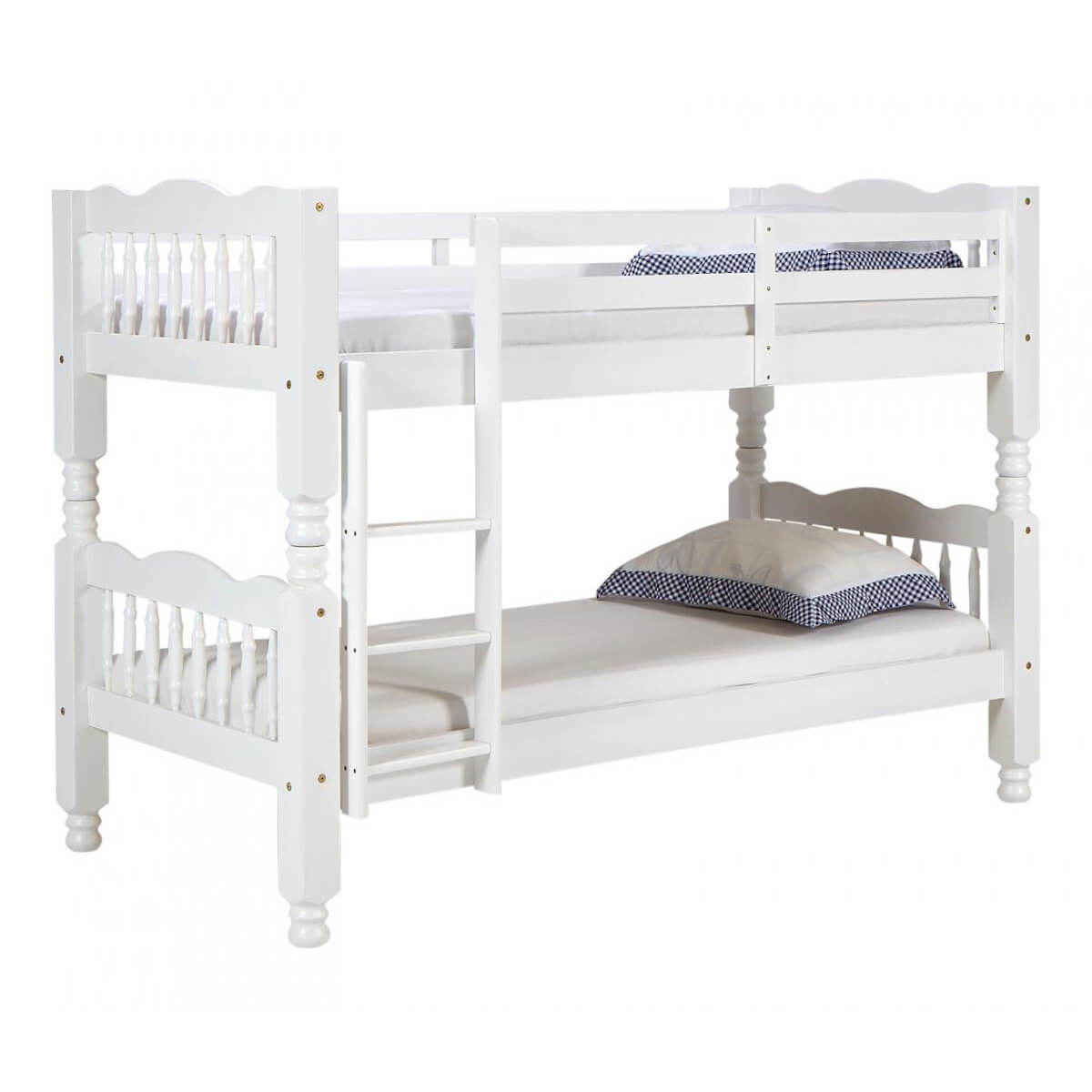 Trieste Chunky Pine Bunk Bed Light