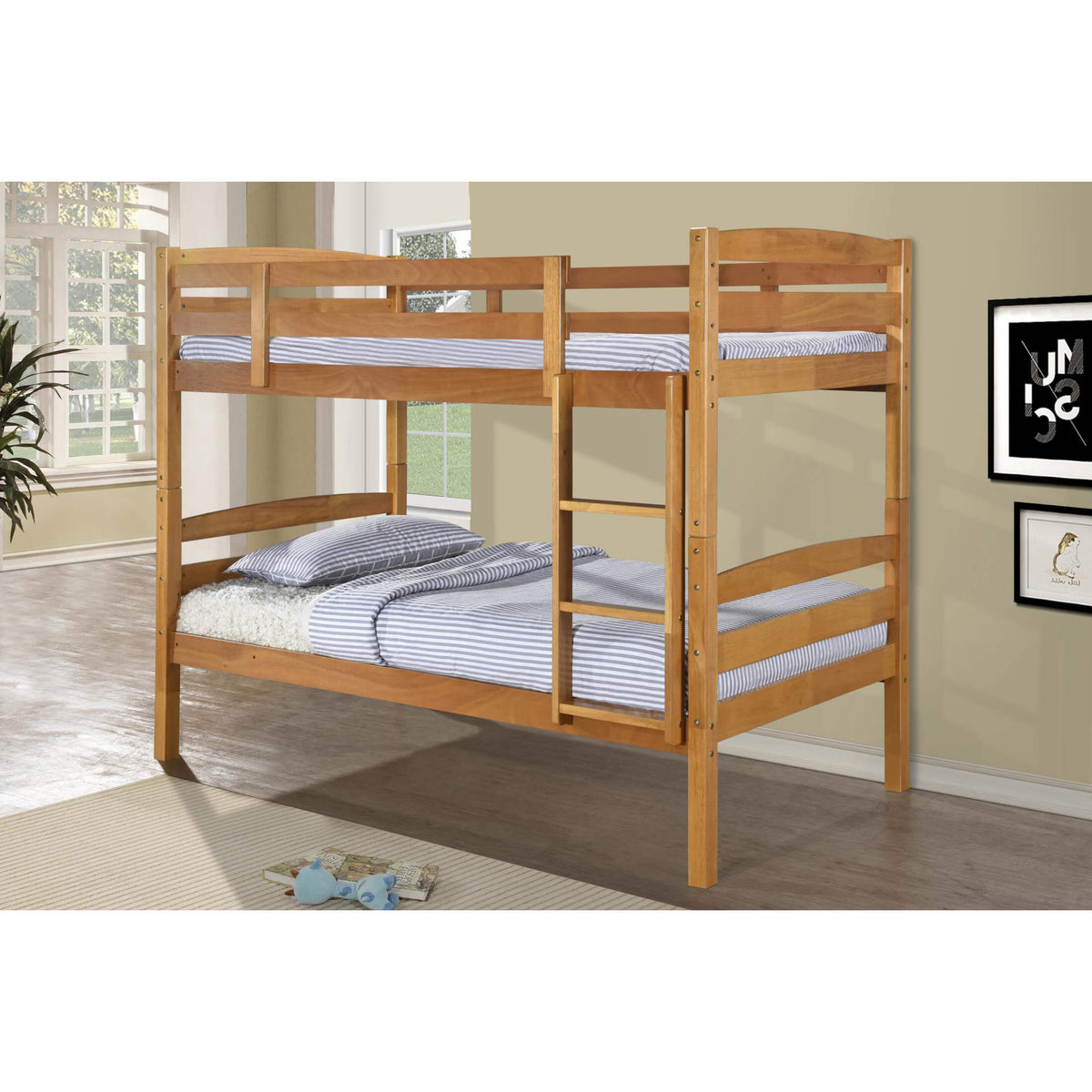 Tripoli Solid Wood Bunk Bed