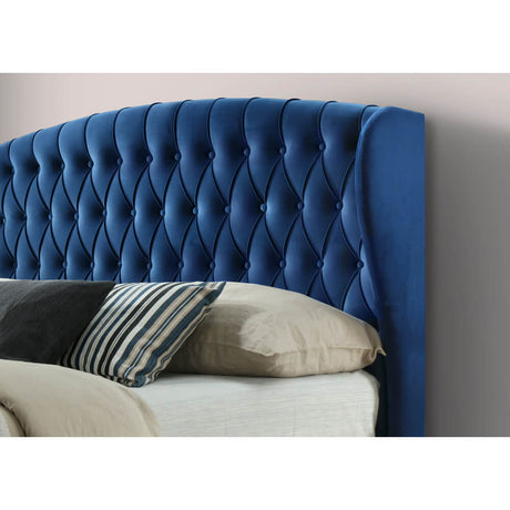 Warwick Velvet Ottoman Bed