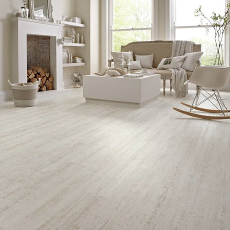 Karndean Knight Tile Gluedown White Painted Oak KP105