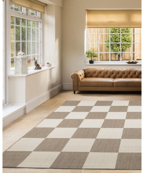 County Chequer Rug
