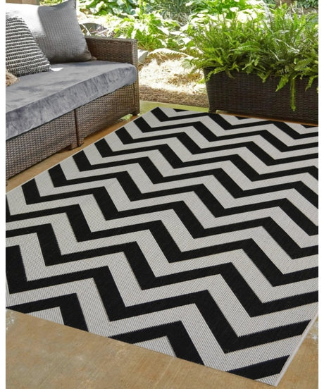 County Chevron Rug
