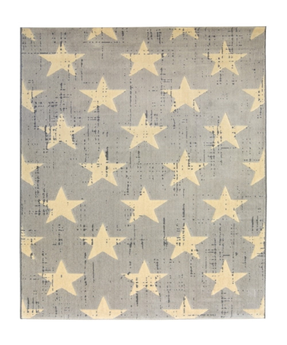 Creation Star Silver Rug