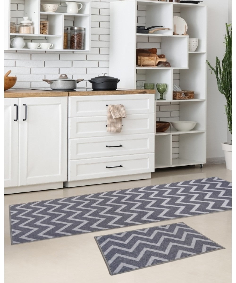 Deco Chevron  (free doormat 057cm x 040cm) Rug