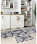 Deco Half Circle  (free doormat 057cm x 040cm) Rug