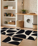 Deco Half Circle  (free doormat 057cm x 040cm) Rug