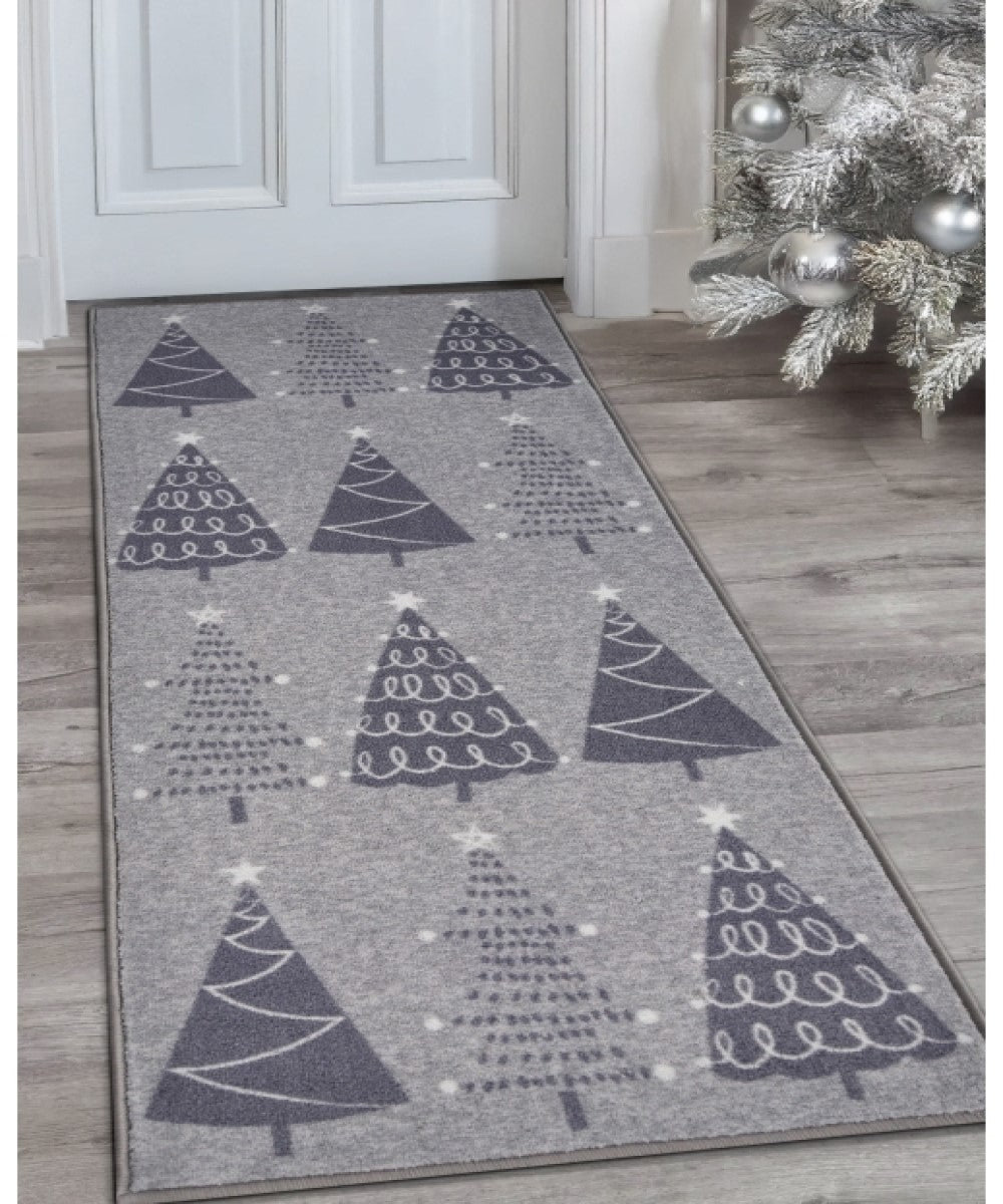 Deco Xmas Trees Rug
