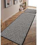 Geneva Multistripe Anthracite (free doormat 057cm x 040cm) Rug